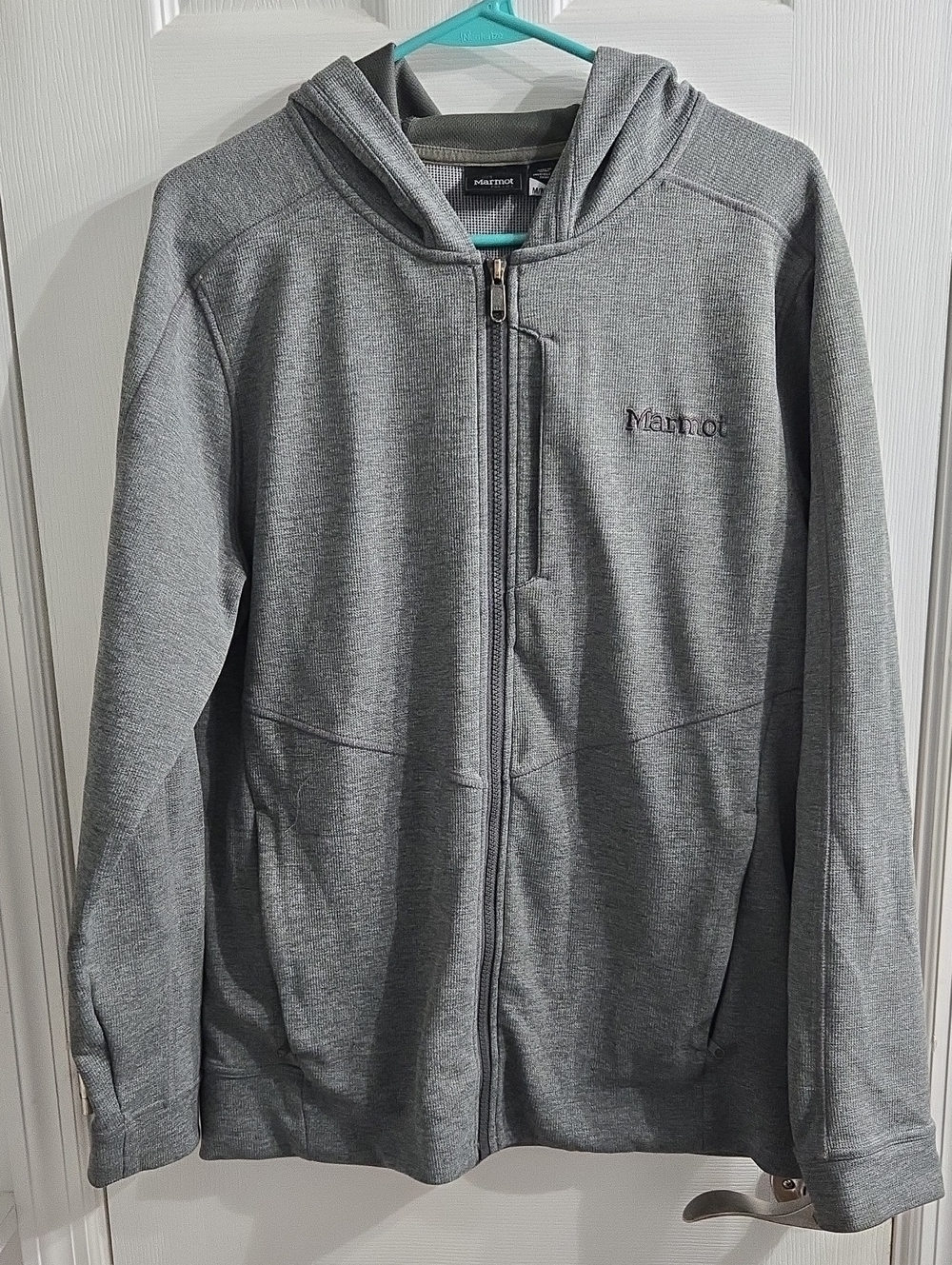 Marmot Gray Full-Zip Hoodie Jacket NWOT Sz Medium